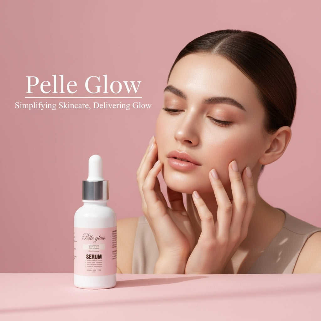 Pelle Glow Complete Glow Bundle – Hydrating + Brightening Face Serum (2 x 30ml)